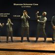 Bluenose-Schooner-Crew-scale-models-painted.jpg Bluenose Schooner Crew figures for scale models by Carl Whitten