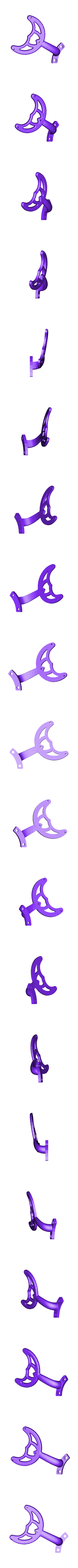 Blade_support_bracket_B.stl Кронштейн для лопастей потолочного вентилятора