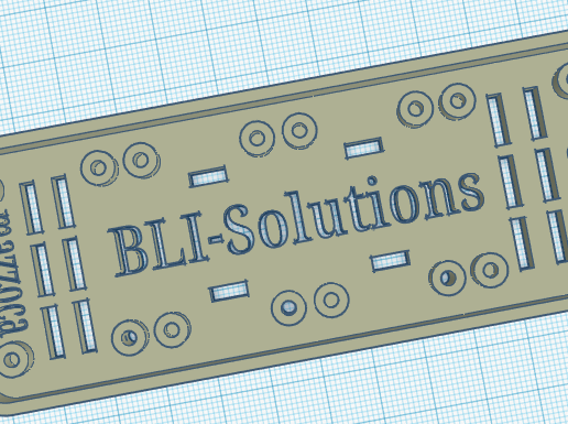 Smoother Alfawise U20 holder V2 - 3D model önizlemesi