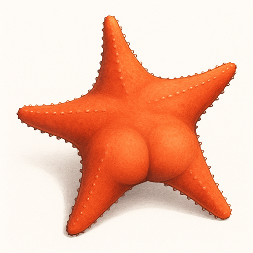 Culona Starfish 3D model