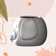 dog-4.png Animals Heads 2 - Planter pots