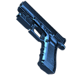 1234.png Glock 17 with TRUSTFIRE G23 light Real Gun Scan