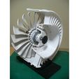 00-Fan-Module-Assy03.jpg STL file Geared Turbofan Engine (GTF), 10 inch Fan Module・Model to download and 3D print