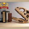 bestdesign.jpg Majungasaurus Schädel 3D-Druck - Dinosaurier