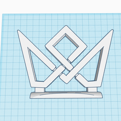 Gfriend2.png STL file GFriend Logo Kpop Display Ornament・Model to download and 3D print
