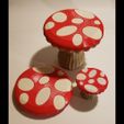 Mushroom-Table-Pic.jpg Tabletop Toadstool - Cottagecore Fungi Mushroom Table for Home and Office