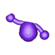 Bomberman_Core.stl Bomberman - ボンバーマン - Posizione d'azione - Mascotte di un gioco classico - Fan art