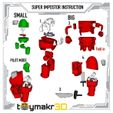 SuperImpostor_Instruction.jpg Free STL file Giant Impostor Among Us・3D printable model to download