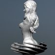 Preview11.jpg Invisible Woman Bust - Fantastic Four 3D print model