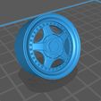 rf7.jpg STL file BBS RF style wheels for scale model・3D printing template to download