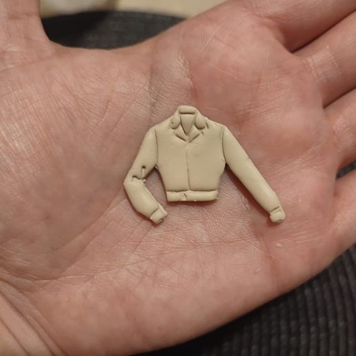 Leather jacket cutter 3D model