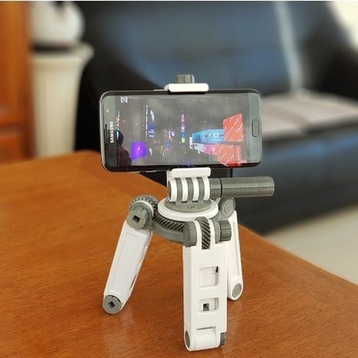 Tripod smartphone 3D model