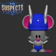 MOUSE-GAULES2.jpg LOUIE GAULESE HAT - SUSPECTS: MYSTERY MANSION (COMMISSIONED)