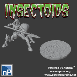 Insectiods_01_Medium_free.png Archivo 3D gratis Guerrero insectoide・Diseño de impresión 3D para descargar