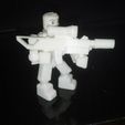 small2.jpg COD Ghosts Minifig - Open Source Minifig - Snaps Together "Straight out of the box"
