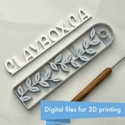 STL file POLYMER STAMPS FOR CLAY crown 👑・3D printing model to  download・Cults