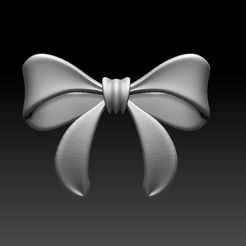 3D file Bow Ribbon relief 🏹・Model to download and 3D print・Cults