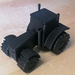 Tractor.jpg Fichier STL Tracteur (+porte-clés)・Plan à imprimer en 3D à télécharger