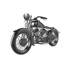 1945-Harley-Davidson-U-1200cc-side-valve-render.png Harley-Davidson U1200 1945
