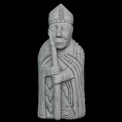 the-lewis-chess-pieces-for-3d-printing-3d-model-ea588b50b3.jpg STL file the lewis chessmen 3D print model・3D printer design to download