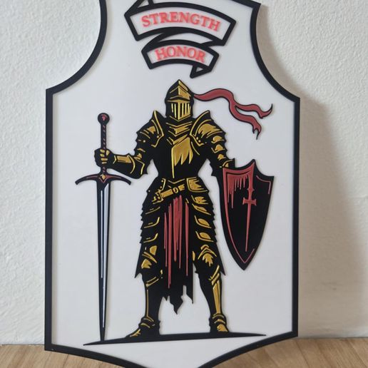 CHEVALIER #3 ( with or without blazon )