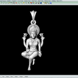 lakshmi-pendant-pic-3.png STL file lakshmi pendant・3D printer model to download