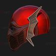 03.jpg Red Death Batman Mask - Flash Mask - DC Comics 3D print model