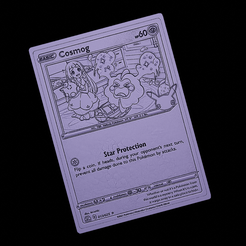 Cosmogcard.png Fichier STL gratuit Pokemon Cosmog・Design imprimable en 3D à télécharger
