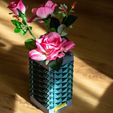 BatteryVase-9.jpg Free STL file Beautiful Battery Vase & Storage・3D printable object to download
