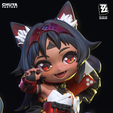 Nekomata-05.png Nekomata - Chuya Factory Chibi Collector Series Modelo de impresión 3D