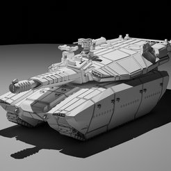 Show07.png STL file IDF Merkava mark 5 - concept tank 3D print model・3D printing design to download