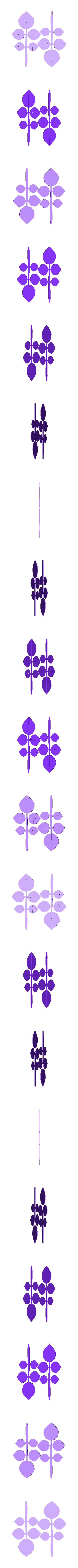 2BigFeuillage.stl My synthetic flower