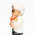 0006.jpg White Colonel Sanders The Chicken Father KFC toy