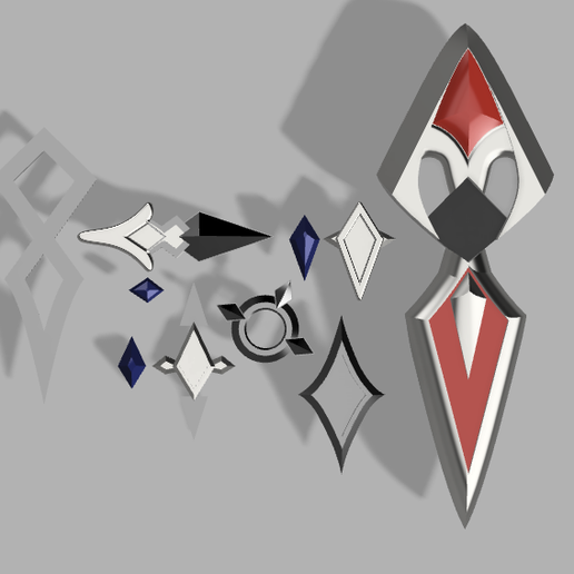 🧸 Frost Operative Fatui Genshin Impact・ 3D File for ・Cults