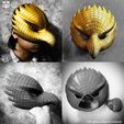 sdfg21.jpg Squid Game Mask - Vip Eagle Mask Cosplay 3D print model