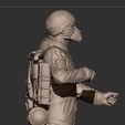 preview7.jpg Soldier Darkzone agent STL 3D print model