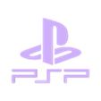 psp logo.stl SUPPORT DE CONSOLE PSP