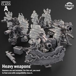 1.jpg Heavy Weapons - Design Option 1. Renegades and Heretics. Compatibility class A.