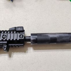 IMG_20200215_170020.jpg Archivo 3D Silenciador Crosman SBR・Modelo de impresora 3D para descargar