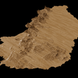 6.png Topographic Map of Hungary – 3D Terrain