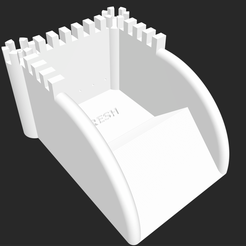 Fresh-Water-Castle-Screenshot.png Fichier STL Piscines château de bernard-l'hermite de taille moyenne avec bulleur intégré et pont amovible・Design pour imprimante 3D à télécharger