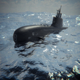 IMG_8463.png 梭鱼/萨夫伦级潜艇 SSBN 模型 1:350 法国海军
