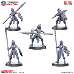 FTY_05_AMAZON_WARRIORS_SPEAR.png STL file amazon warriors - spear・Model to download and 3D print