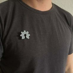 2021-03-24_15.20.44.jpg Free STL file Open Source Hardware Magnetic Pin・Object to download and to 3D print