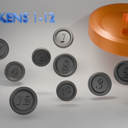 Tokens 1 - 12