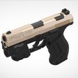 1.284.jpg Modified Walther P99 from the movie Underworld 3d print model