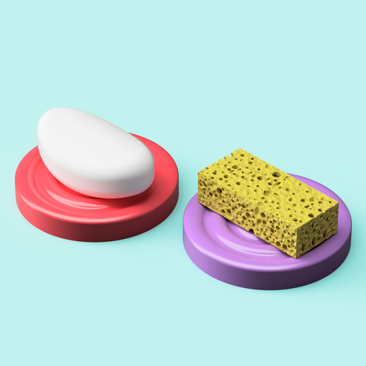 Free STL file Water Ripple Soap Dish 🚰 (STEP)・Template to download and ...