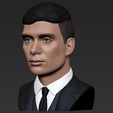 32.jpg Tommy Shelby from Peaky Blinders bust for full color 3D printing