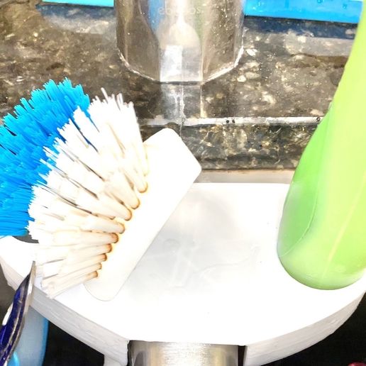 Kitchen Sink Organizer with F3D for Customization