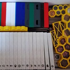 00820901c18fd5e5ee4030f359c261e0_display_large.jpg Free STL file Gloomhaven Full Storage Solution (Monsters/Overlays/Cards)・3D printer design to download